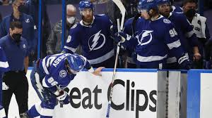 Not giving his body enough time to properly heal could cause issues down the road and force the good news is that the organization has plenty of experience with this type of injury. Nikita Kucherov Injured Series Turns Ugly In Lightning S Game 4 Win Over Panthers