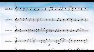 Jingle bells boogie by andrew fling for alto saxophone solo ode to joy by ludwig van beethoven for alto saxophone solo pop! Let It Go Alt Sax Youtube