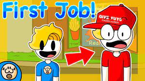 First Job! (Work Stories) - YouTube