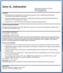 Mortgage Loan Processor Resume Templates Resume Downloads Cover Letter For Resume Resume Templates Resume