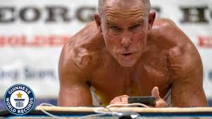 It wasn't always pleasant': 62-year-old sets new planking world record