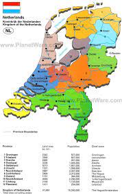 From simple political maps to detailed map of netherlands. Map Of Kingdom Of The Netherlands Planetware