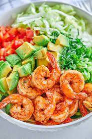 Healthy Lettuce Shrimp Avocado Salad Recipe Shrimp Avocado Salad Recipe Avocado Salad Recipes Healthy Salad Recipes