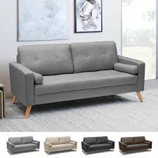 Divani a tre posti per salotti moderni. Skandinavisches Sofa Mit Grossem Sitz Idfdesign