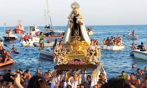 Nuestra señora del carmen, imagen figura pequeña. La Fiesta De La Virgen Del Carmen En Formentera