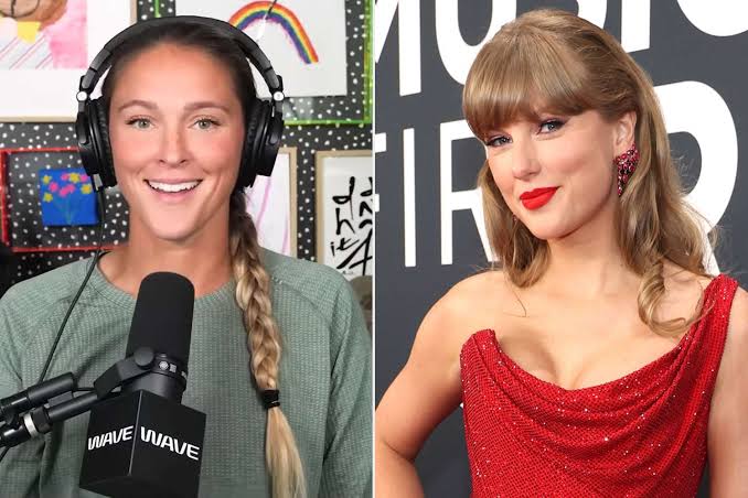 Kylie Kelce Says She's 'Always Cheering on' Taylor Swift Regardless of  Podcast Views