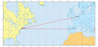 Why Are Rhumb Lines Loxodromes A Constant Track Direction