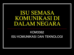 Selain itu, kajian ini juga bertujuan untuk membincangkan persoalan tentang lgbt sama ada boleh diterima atau tidak di negara malaysia pada zaman ini. Ppt Isu Semasa Komunikasi Di Dalam Negara Powerpoint Presentation Free Download Id 6170684