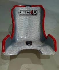 Jecko Modular Closedge Silver Kart Racing Seats