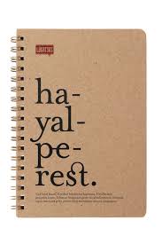 Lugat365 Hayalperest Buyuk Boy Spiralli Defter Trendyol Defter Hayaller
