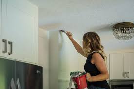 Knockdown Ceiling Textures How To Do It What Is Needed C2s Ceiling Texture Room Wall Painting Baby Room Design