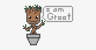 Baby Groot Excel Pixel Art Transparent Png 430x350 Free Download On Nicepng Pixilart is an online pixel drawing application and social platform for creative minds who want to venture into the world of art, games, and programming.