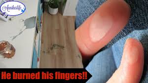 Use furniture wax to buff out any additional residue. How To Get Candle Wax Of The Floor Youtube