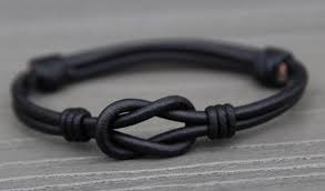 Leather Love Knot Bracelet Eternal Knot Bracelet Etsy In 2020 Knot Bracelet Celtic Bracelet Unique Leather Bracelet