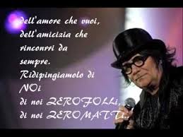 Renato Zero Il Cielo Live Con Testo Canzoni Testi Delle Canzoni Musica