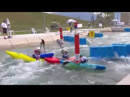 Participants power their vehicles using paddles, and are forced to deal with turbulent conditions whilst attempting to complete the course in the fastest time possible. Extreme Slalom K1w Final 2018 Icf Canoe Slalom World Championships Rio Brazil Youtube