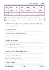 Conjunctions are joining words that link together parts of a sentence. Spag Grammar Collection Teachit English