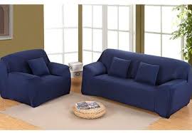 سعر طقم كسوة كنب أنتريه مصنوع من الليكرا 5 قطع مكون من 1 غطاء كنبه ثلاث مقاعد و 4 كرسي لون كحلي فى مصر سوق مصر كان بكام