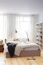Malm Bed Frame High White Stained Oak Veneer Luroy 180x200 Cm Ikea Malm Bed Frame Malm Bed Oak Bed Frame