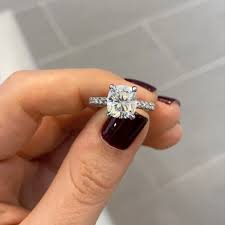 Some Brand New Moissanite Engagement Ring Designs Added To Our Ever Expanding Collection Swipe Left To Designer Engagement Rings Ring Designs Pave Diamonds