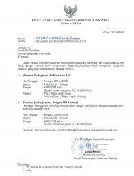 Contoh Surat Kunjungan Hormat Letter 7saudara Com