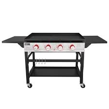 These griddle gas grill are equipped with loads of technologically advanced features that not only make your barbecuing experience remarkable but also assist in turning your bbq into delicious items. Royal Gourmet Gb4000 Flat Top Gas Grill 36 Inch Griddle 4 Burner For Outdoor Events Camping Bbq Walmart Com Walmart Com