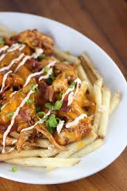 Meanwhile, prepare the french fries. Bbq Chicken Fries Recipe Blogchef