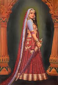 Pin By Indiagirl B On Artwork Photography Indian Art Paintings Vintage Art Paintings Female Art Painting