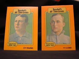 Rick takes a chance on the baseball card of a highly revered pitcher, but an expert throws him a curve ball in this clip from pawnocchio. Ty Cobb And Cy Young Baseball S All Time Greats Orange Baseball Cards