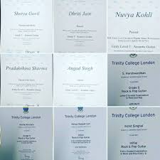 Congratulations Everyone Who Appeared For The Grade Exams And Achieved Certificate From Trinity Rockschool Cheers Student Teacher School Trinity College