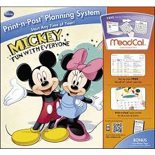 Mickey Mouse Print N Post Undated Wall Calendar Iconic Mascot Of The Walt Disney Company Mickey Mouse Is One Of The Most Recog Mickey Mickey Mouse Mouse Print
