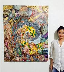 One of my dreams with painting was always to make wearable art. Look 5 Ways Heart Evangelista Merged Art Fashion Abs Cbn News