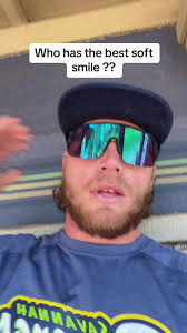 Who has the best soft smile?? #bananas #fyp #trending #baseball  #baseballboys