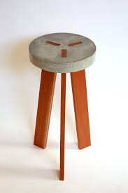 Y Tabouret En Beton Etsy Concrete Stool Concrete Decor Concrete Diy