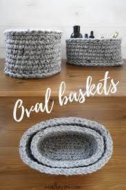 This free crochet pattern creates a classic baby crochet jacket. How To Make Your Own Oval Baskets Free Pattern Mallooknits Com