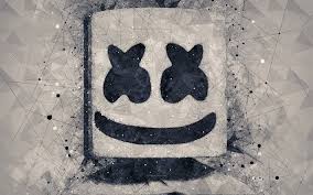 Marshmello wears a custom white helmet, resembling a marshmallow, for public appearances and in his music videos. Herunterladen Hintergrundbild Dj Marshmello 4k Kreative Geometrische Kunst Portrat American Dj Kunst Mutze Gesicht Christopher Comstock Electronic Dance Music Fur Desktop Kostenlos Hintergrundbilder Fur Ihren Desktop Kostenlos