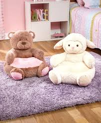 Kids Plush Animal Chairs 20 The Lakeside Collection Animal Chair Toddler Plush Kids Bean Bags