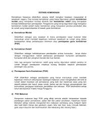 Penyata pendapatan penyata kewangan yg meringkaskan kesan kegiatan perniagaan dan menunjukkan sama ada kesan urus niaga bagi tempoh perakaunan itu telah menghasilkan keuntungan @ kerugian. Definisi Kemiskinan