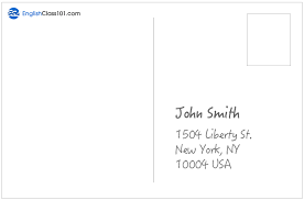 Addressing a postcard properly ensures that the card reaches the desired destination, without issues. How To Fill Out A Postcard In The United States Englishclass101