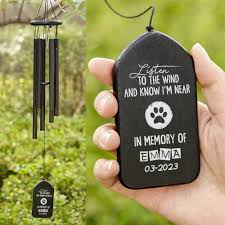 Listen To The Wind And Know I'm Near You Memorial Wind Chimes Personal