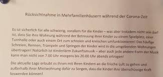 Zu beachten ist aber auch, was in der hausordnung steht. Corona Koller Kinderlarm Nicht Zu Ertragen Du Bist Halle