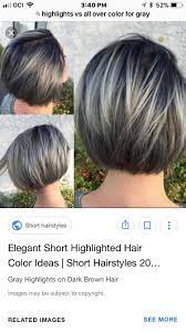 Pin By Marna Foltz On Hair Hair Styles Gray Hair Highlights Transition To Gray Hair