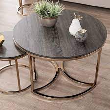 ( 4.2 ) out of 5 stars 52 ratings , based on 52 reviews current price $69.00 $ 69. Lachlan 32 Wide Espresso 3 Piece Round Nesting Tables Set 69e87 Lamps Plus Nesting Coffee Tables Coffee Table Round Nesting Coffee Tables