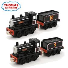 Learn colors easy coloring pages for kids. Thomas And Friends Toy Car Black Prank T9 T10 Donald Douglas Train Brother Set 1 43 Magnetic Locomotives Boy Toys Christmas Gift Diecasts Toy Vehicles Aliexpress