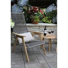 Largent Teak Patio Chair With Cushions Patio Chairs Teak Patio Furniture Seating Groups