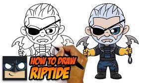 Grab your pencil and paper and watch as i guide you through these easy to follow drawing instructions. How To Draw Riptide Fortnite Chapter 2 Myhobbyclass Com