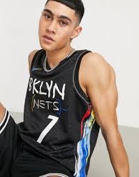 Durchsuchen sie brooklyn nets trikots, hemden und nets kleidung. Nike Basketball Nba Brooklyn Nets Swingman Trikot In Schwarz
