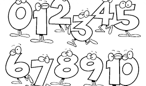 Importance of number coloring worksheets for kindergarten! Coloring Pages Printables With Numbers Bowstomatch