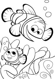 Discover our partner artists, thanks to whom we regularly offer new thematic printable adult coloring pages with various styles. Clownfish Finding Nemo Printable Coloring Pages High Res Coloring Home