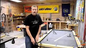 How To Build A Pool Table Part 7 Efforts In Frugality Episode 5 Diy Pool Table Building A Pool Pool Table